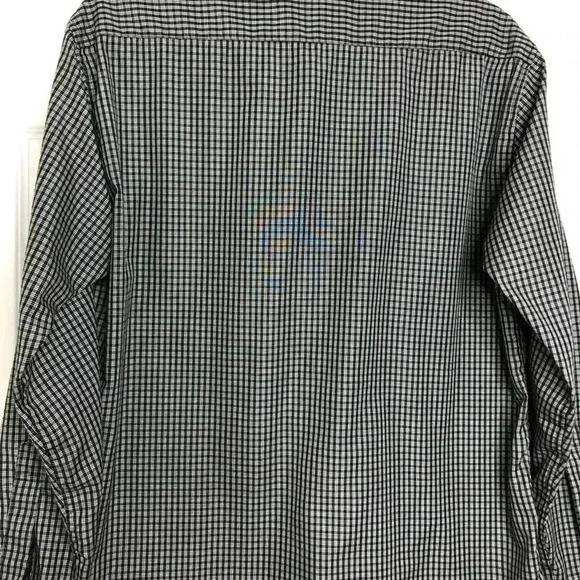 Black & White Dress Shirt Size Large - Picture 11 of 16